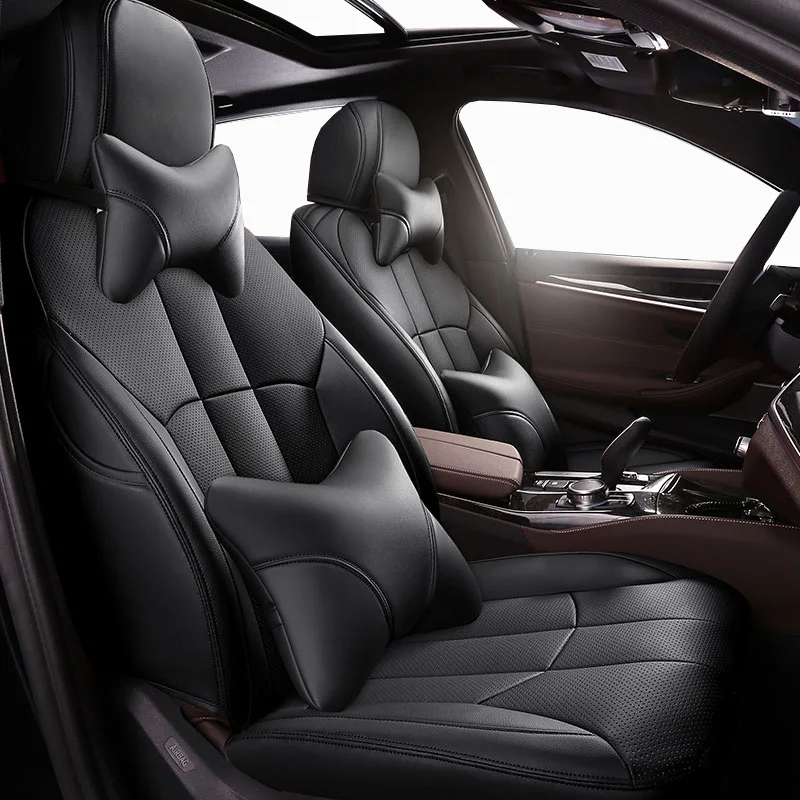 Пользовательские кожаные автомобильные чехлы на сиденья машины для Peugeot 107 201 205 206