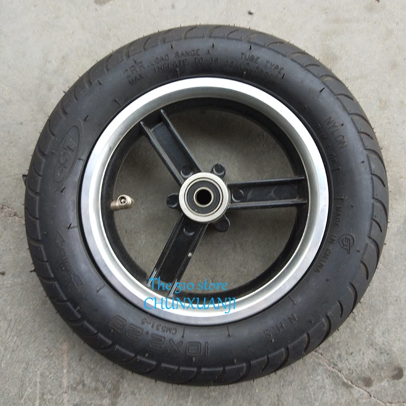 

Бесплатная доставка, 10 дюймов, 10x2,25 колесный обод, ступица скутера, алюминиевая рама ступицы для электрического скутера, миниатюрный износо...