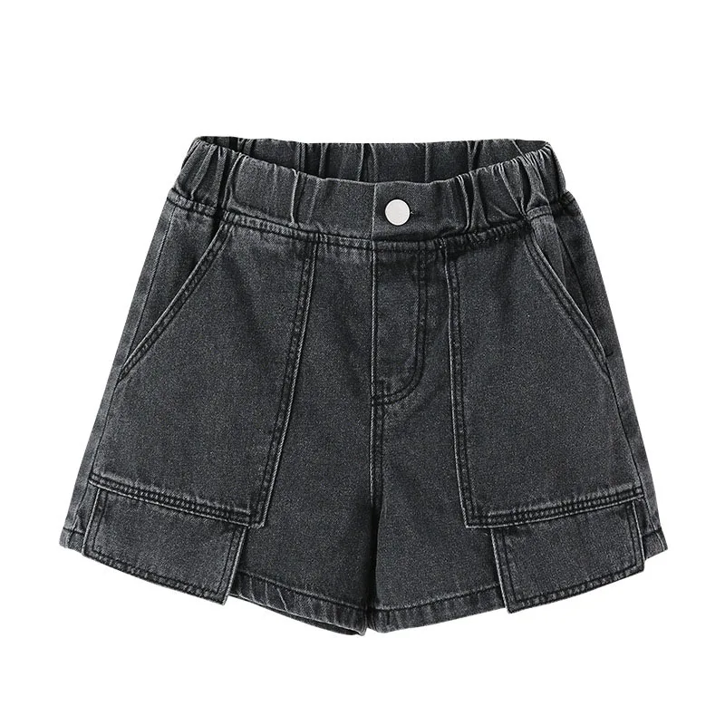 

Walinegha Children Shorts Black Casual Pants Girls Summer Clothes Denim Shorts Fashion Kids Jeans Shorts 8 Year Old