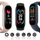 Смарт-часы WWOOR 2021 M6 для мужчин и женщин, фитнес-трекер, смарт-браслет с пульсометром и тонометром, Смарт-часы для Android и IOS