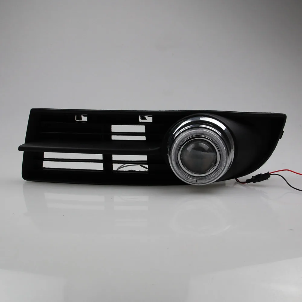 

Eosuns Cob Angel Eye Led Daytime Running Light Drl + Halogen Fog Light + Projector Lens for Volkswagen Vw Caddy