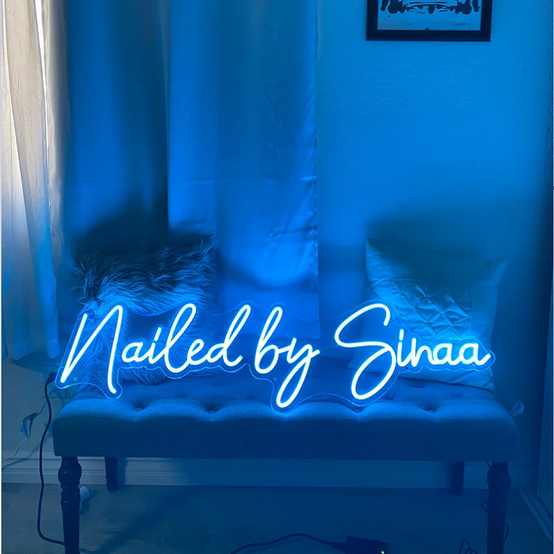 Неоновая вывеска на заказ ночник для магазина паба спальни комнаты Настенный