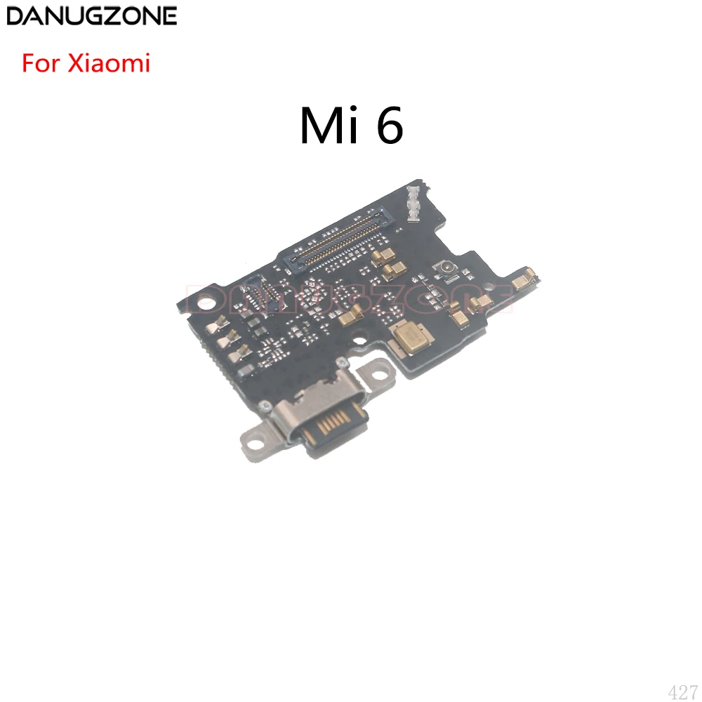 5 шт./лот для Xiaomi Mi 6 Mi6 M6 USB зарядная док-станция Разъем Порт плата зарядки гибкий