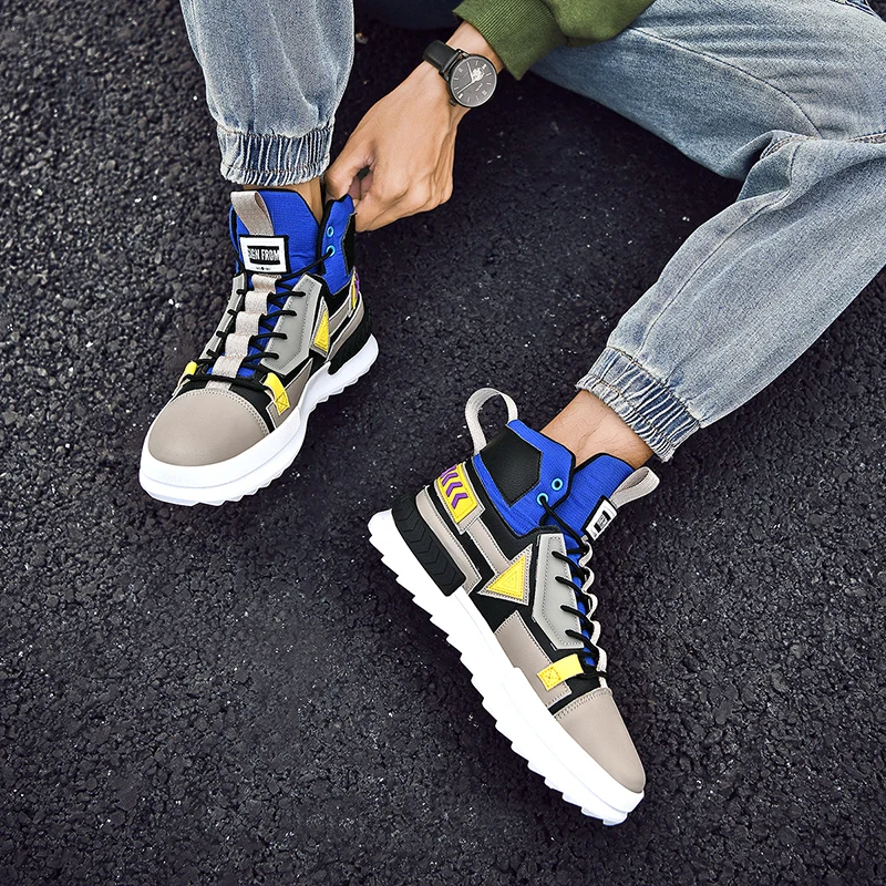 

ALSYIQI Atmungsaktive Wanderschuhe Turnschuhe Neue Mesh Mnner Casual Schuhe Leichte Komfortable Zapatillas Hombre