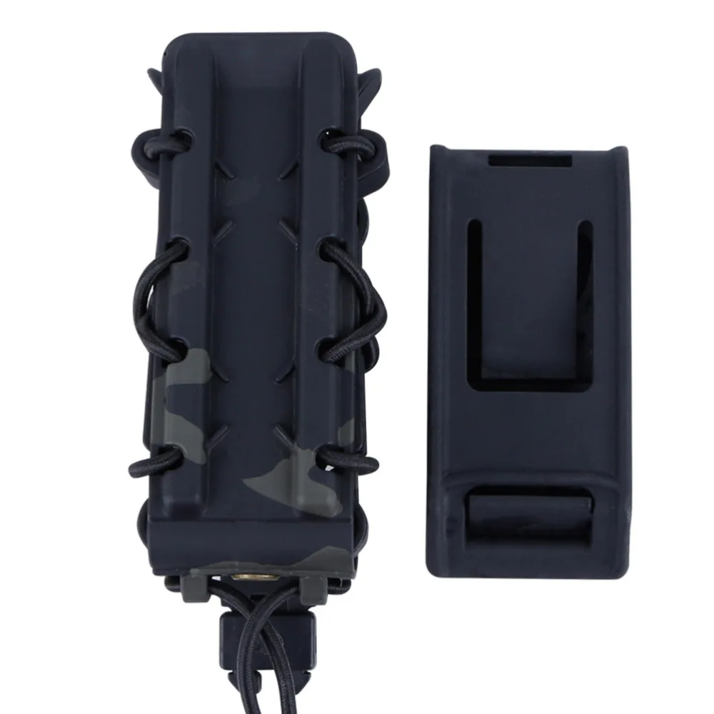 

1 Set of Camouflage Design Magazine Pouch Holder Quick Release Sport Bags Clip Box Carrier Accessories Equipment Movie