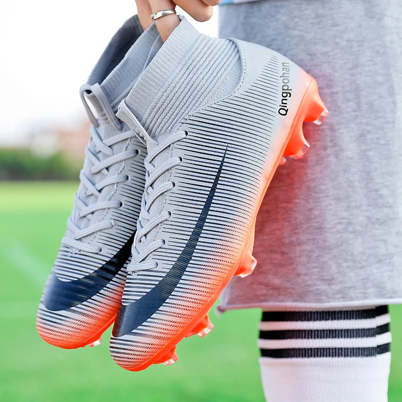 NIKEZI высокая верхняя школьная Студенческая Детская футбольная тренировочная
