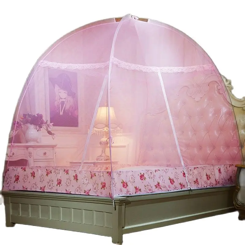 Летняя Складная москитная сетка для путешествий на открытом воздухе Монгольская