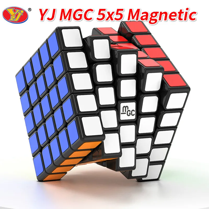 Новинка Yongjun MGC 5x5x5 Магнитный магический скоростной куб YJ MGC5 магнитные скоростные