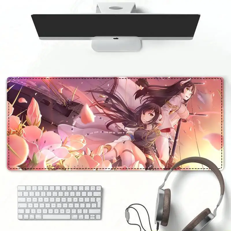 

Hot Sell Kantai Collection Gaming Mouse Pad Gaming MousePad Large Big Mouse Mat Desktop Mat Computer Mouse pad For Overwatch