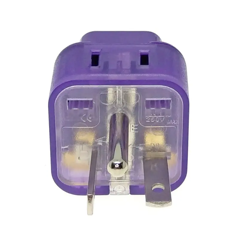 

5 шт., переходник 2 в 1 для американской розетки NEMA 6-20P, США, AU/EU/UK/China/Japan/Schuko. ..... WONPRO