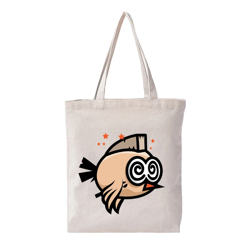 1 шт. женская сумка на плечо с животным узором персонализированные холщовые сумки