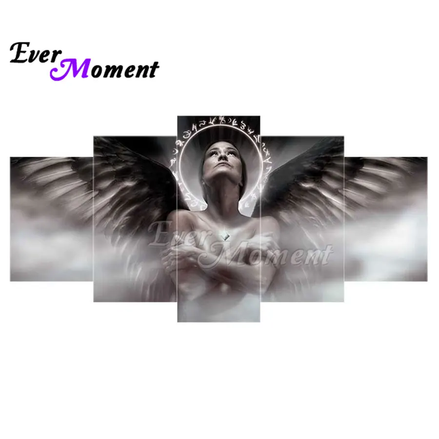 

Когда-нибудь момент алмазов картина камни в форме ромба из смолы льняное настенное искусство украшения мульти-рисунок женщина с «крыльями ...