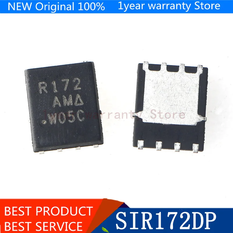 {Новый оригинал} 5 шт. SIR172DP SIR172 R172 MOSFET QFN 8|Пульты ДУ| |