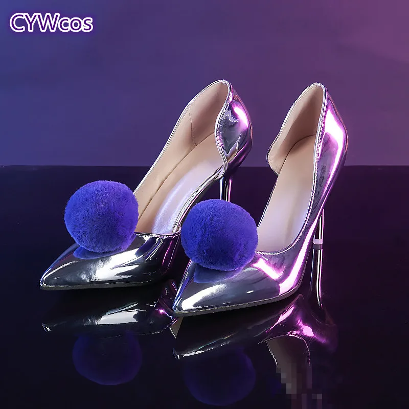 

LOL KDA 2020 S10 Evelynn Cosplay Shoes Woman Sexy High heels Boots