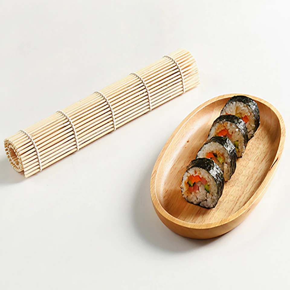 Transhome коврик для суши 24 см роликовый риса бамбуковые роликовые коврики