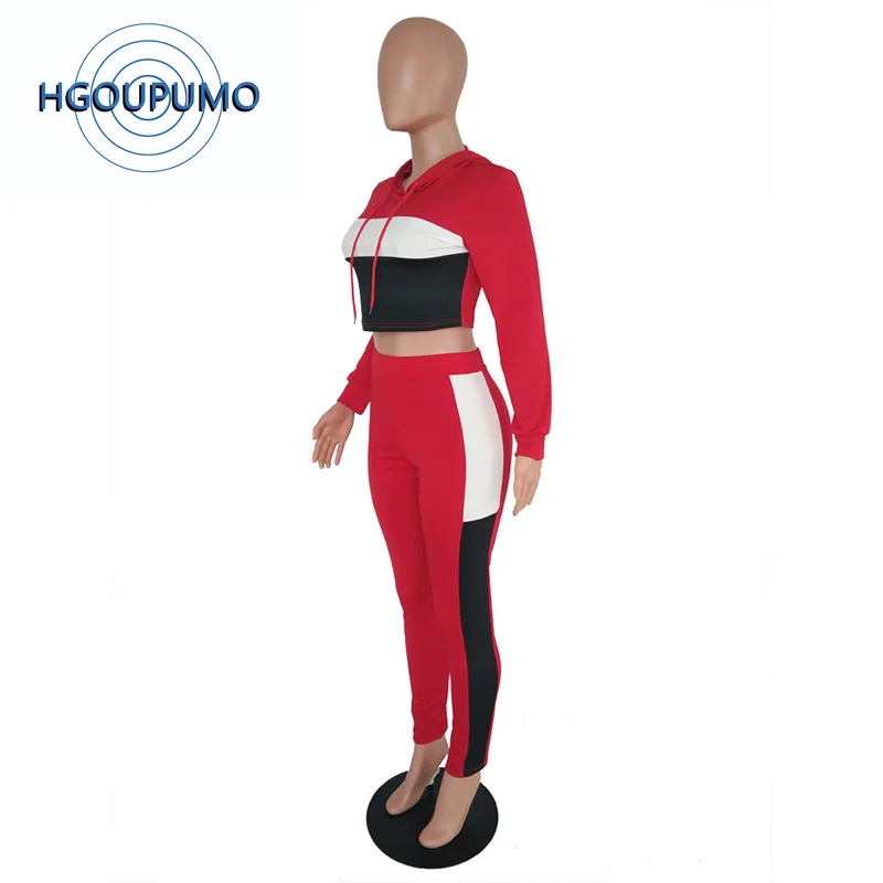 Комплект из двух предметов сексуальный спортивный костюм в полоску женский топ с