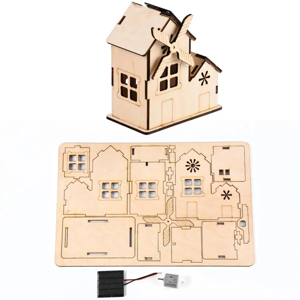 Новинка мини-автомобиль на солнечной батарее домик сделай сам сборная обучающая