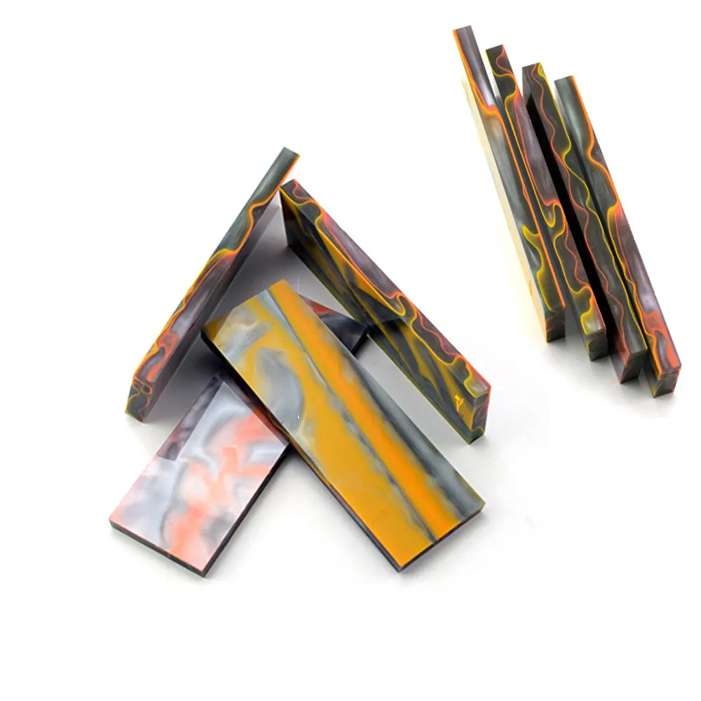 

TOtrait PMMA Acrylic Knife making handle material multicolor Knife DIY sy tools Knife Patch clip