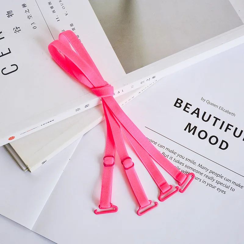 Женский бюстгальтер на лямках цветной эластичный длиной 48 см нижнее белье