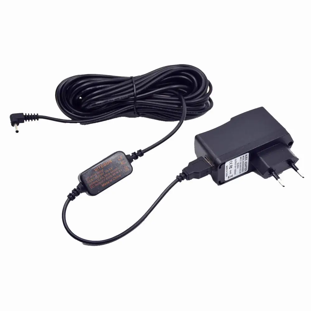 Usb кабель питания 600 см 6 м + зарядное устройство 5 В для Canon|Адаптеры AC/DC| |