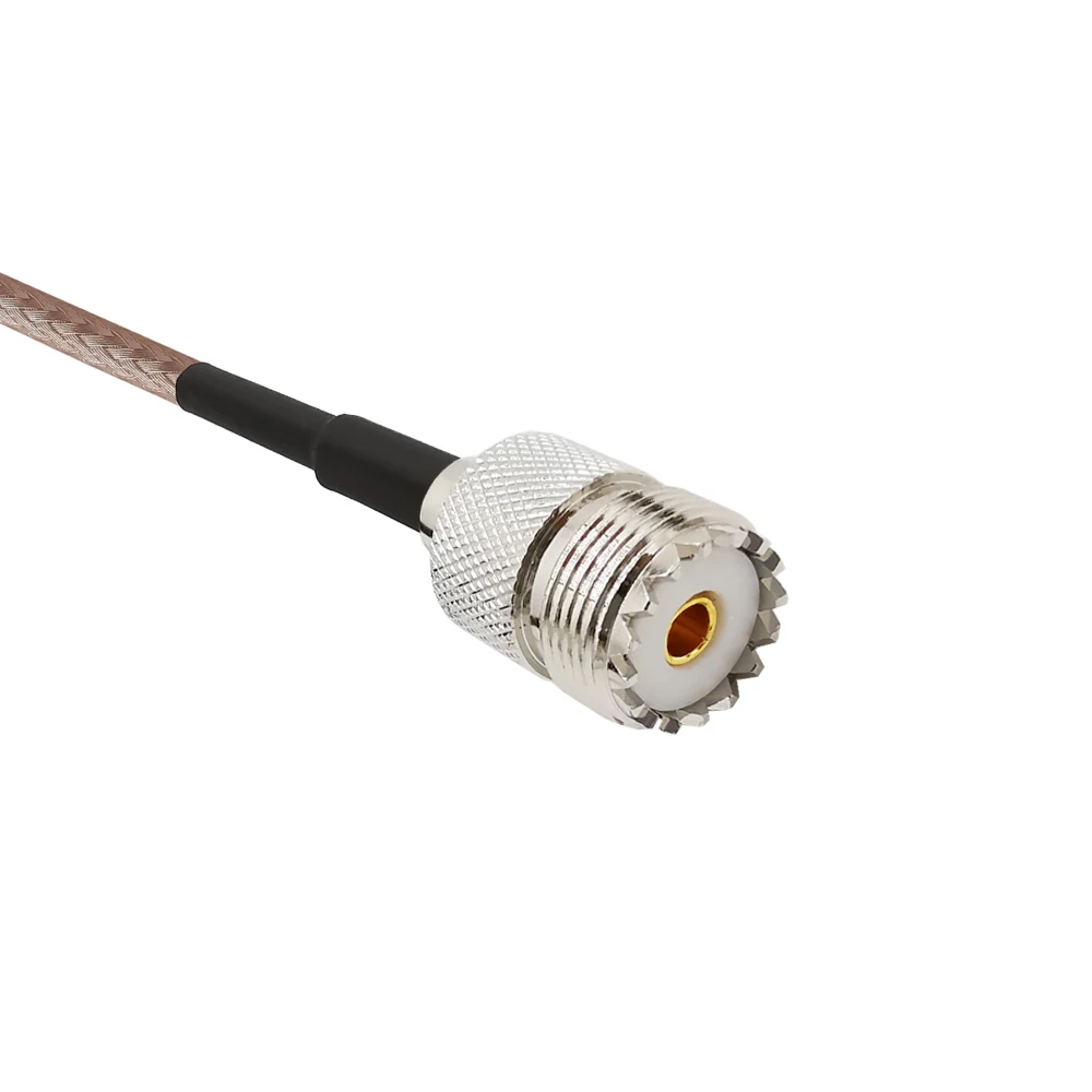 1-20 м SMA штекер UHF SO-239 женский RG316D двойной щит серебряный кабель для базы и
