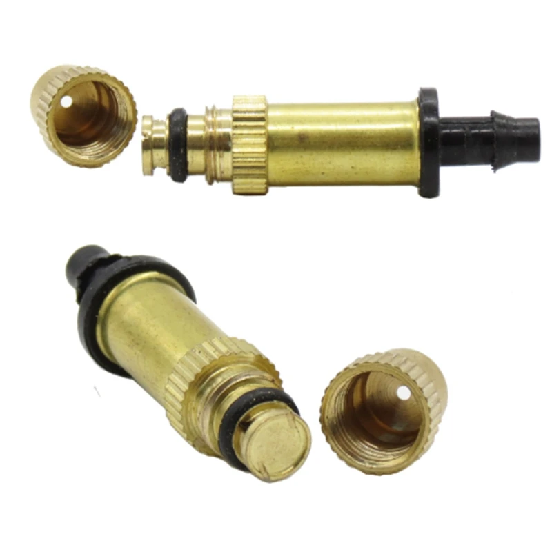 50 шт. регулируемый опрыскиватель латунная насадка распылитель для мини