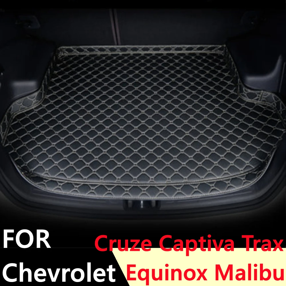 

SJ All Weather Car Trunk Mat AUTO Tail Boot Rear Cargo Liner Pad For Chevrolet Cruze Captiva Equinox Malibu Trax All Models