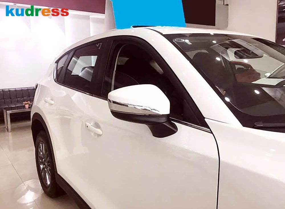2 шт. хромированные полосы для бокового зеркала заднего вида Mazda CX8 | Автомобили и