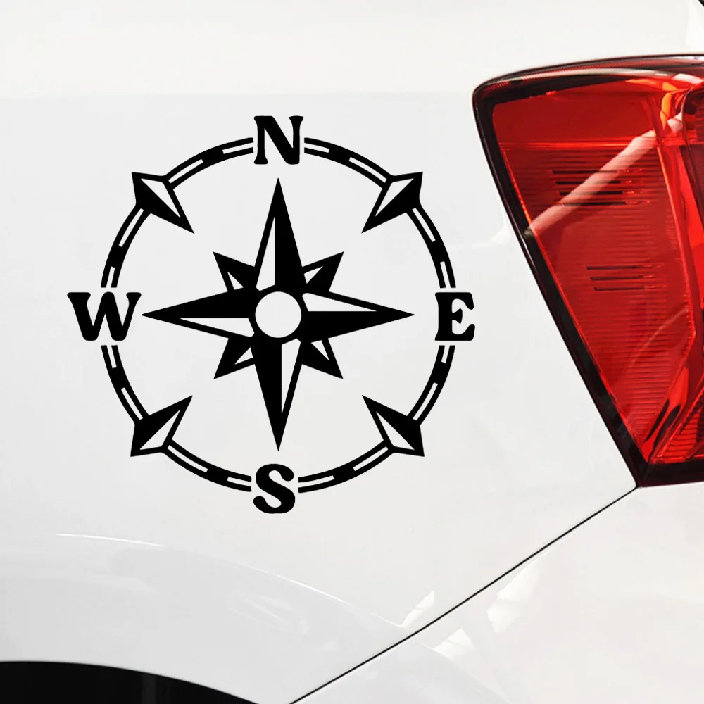 

Fun Compass Car Sticker Funny Car Stickers For Fuel Cap Ef For Window Car Body Decal Motorcycle Decor Compass Decals Mural