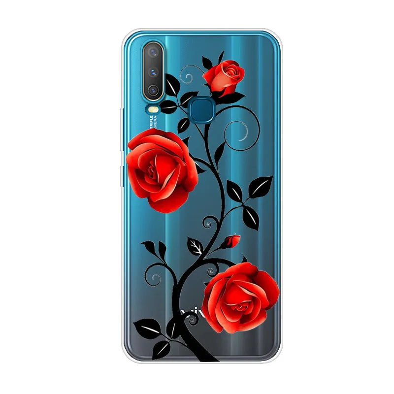 54 Чехол для Vivo Y17, мягкий силиконовый чехол из ТПУ для VIVO v17 neo Y91C Y91 Y15 Y12 V15 V15Pro Pro, чехол для телефона s для VivoY17 y95 - Цвет: 54