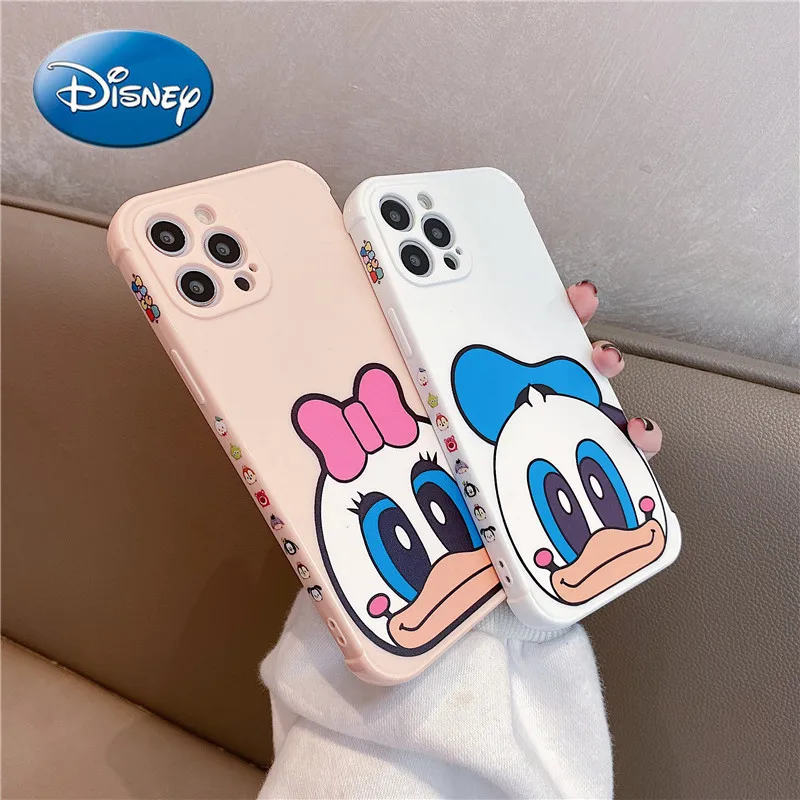 

Disney Phone Case for IPhone 7/8P/X/XR/XS/XSMAX/11/12Pro/12mini Donald Duck Daisy Case Cover