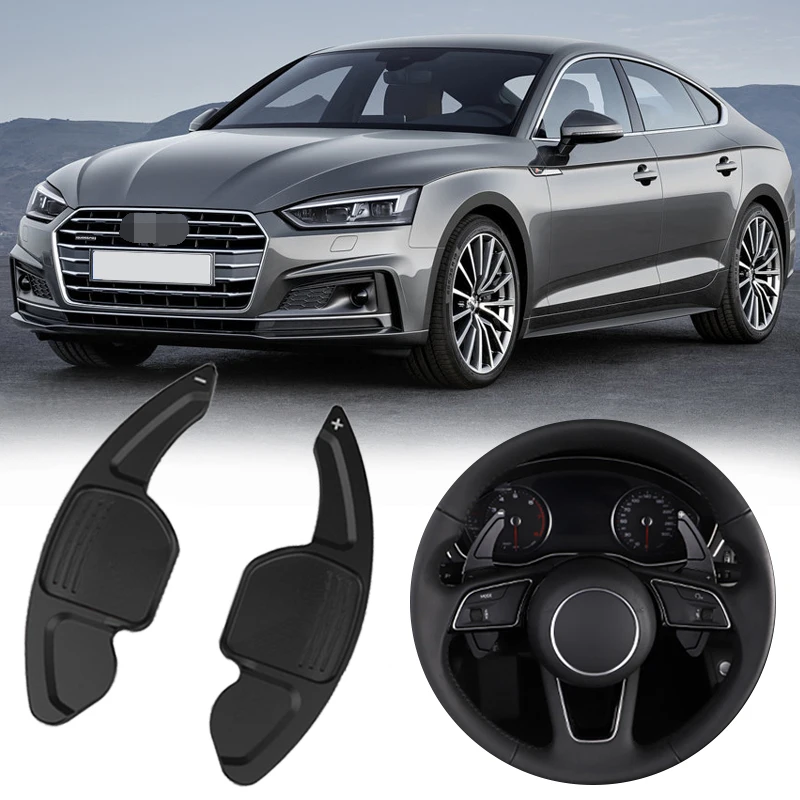 Алюминиевый сплав сменные лопасти рулевого колеса для Audi в старом стиле