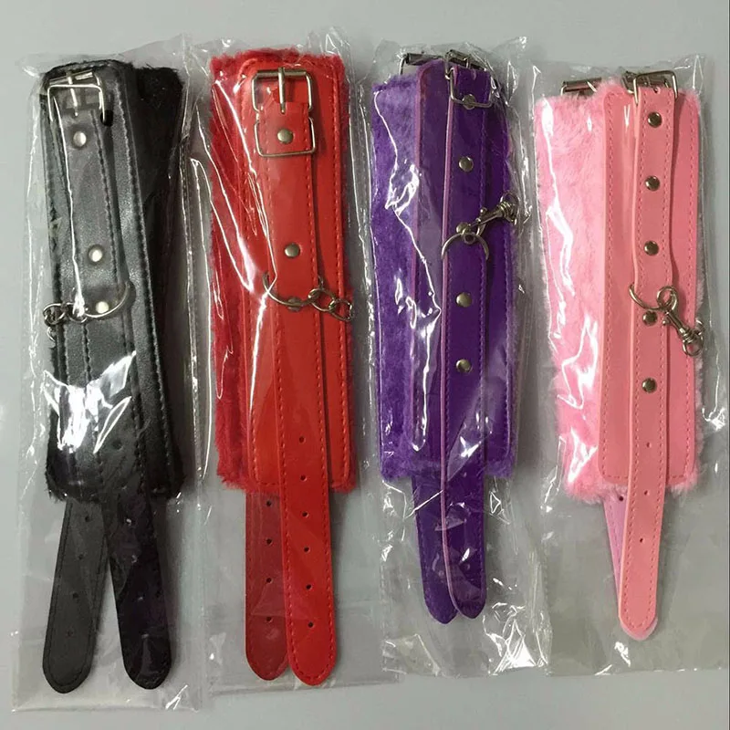 Сексуальные наручники SM из искусственной кожи на запястье ролевые игры для