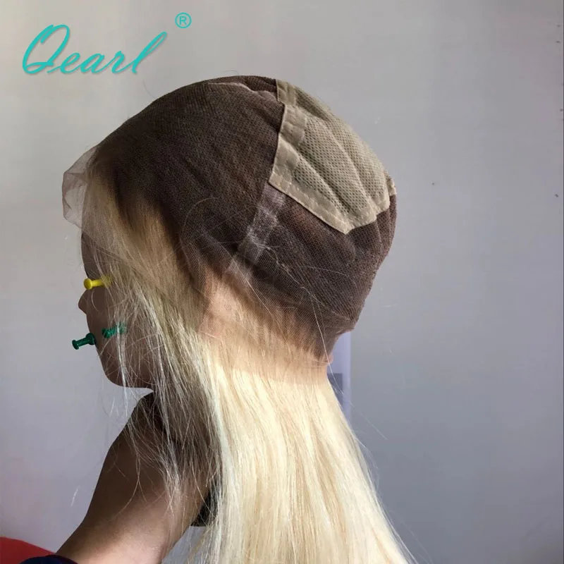 Омбре 4/613 полный парик шнурка человеческих волос парики с детскими волосами