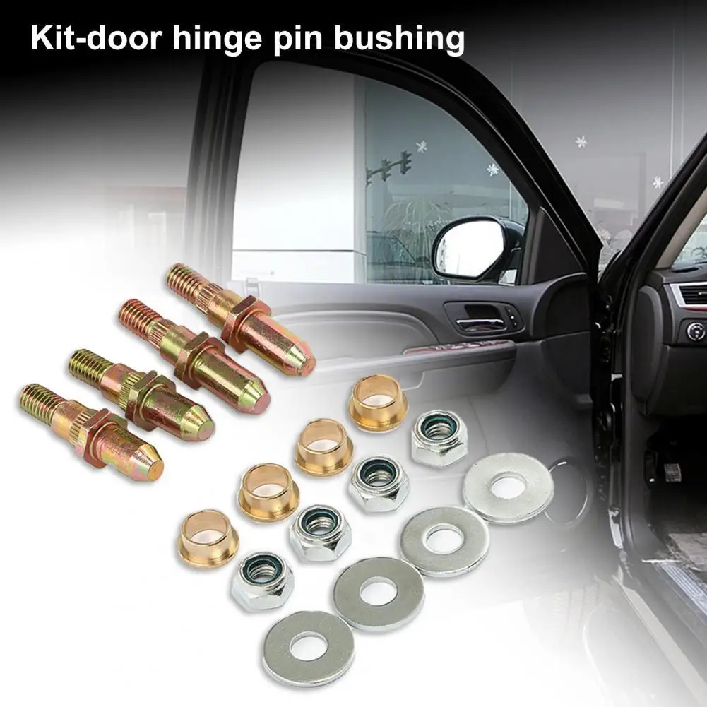 

Carbon Steel 1 Set Wear-resistant Car Door Hinge Bushing 12477887 12477888 Car Repair Parts Hinge Kit Hard