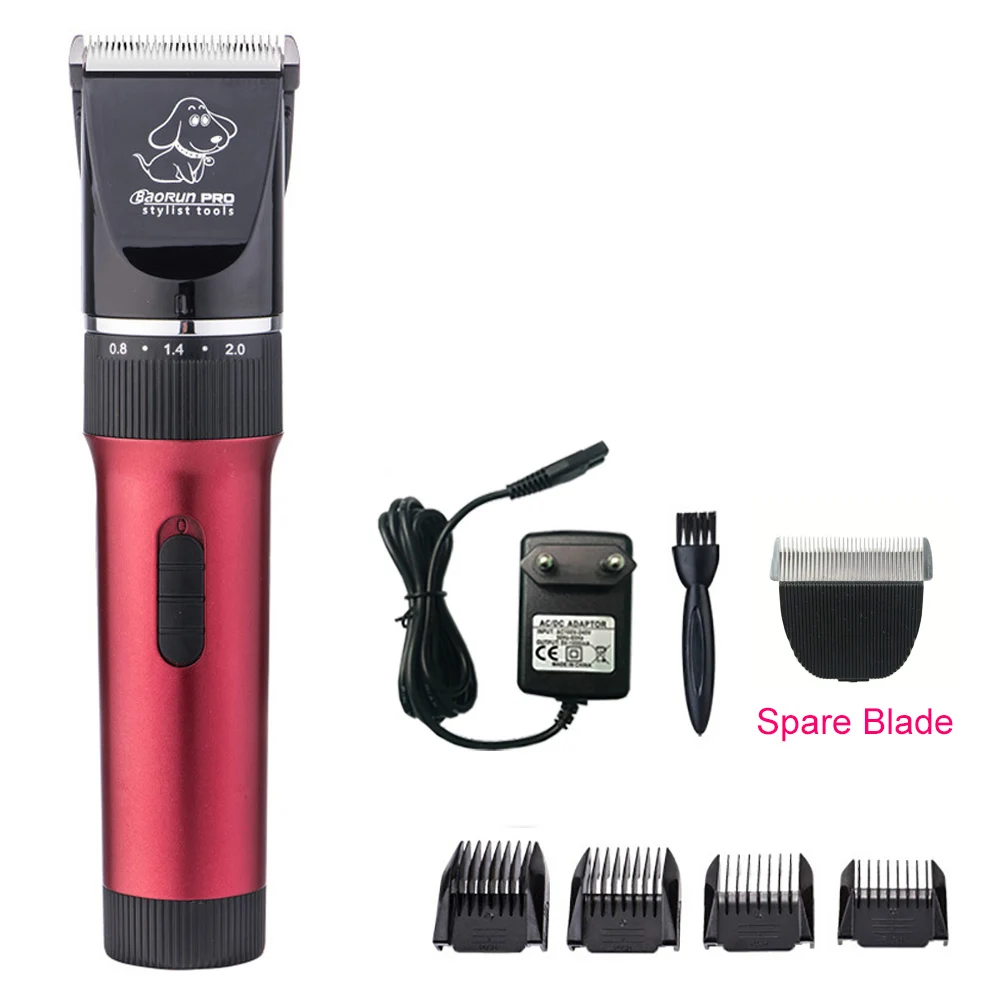 

Professional Pet Hair Trimmer Electric Rechargeable Cat Dog Clipper Grooming Cutters Powerful Multicolor Shaver Machine