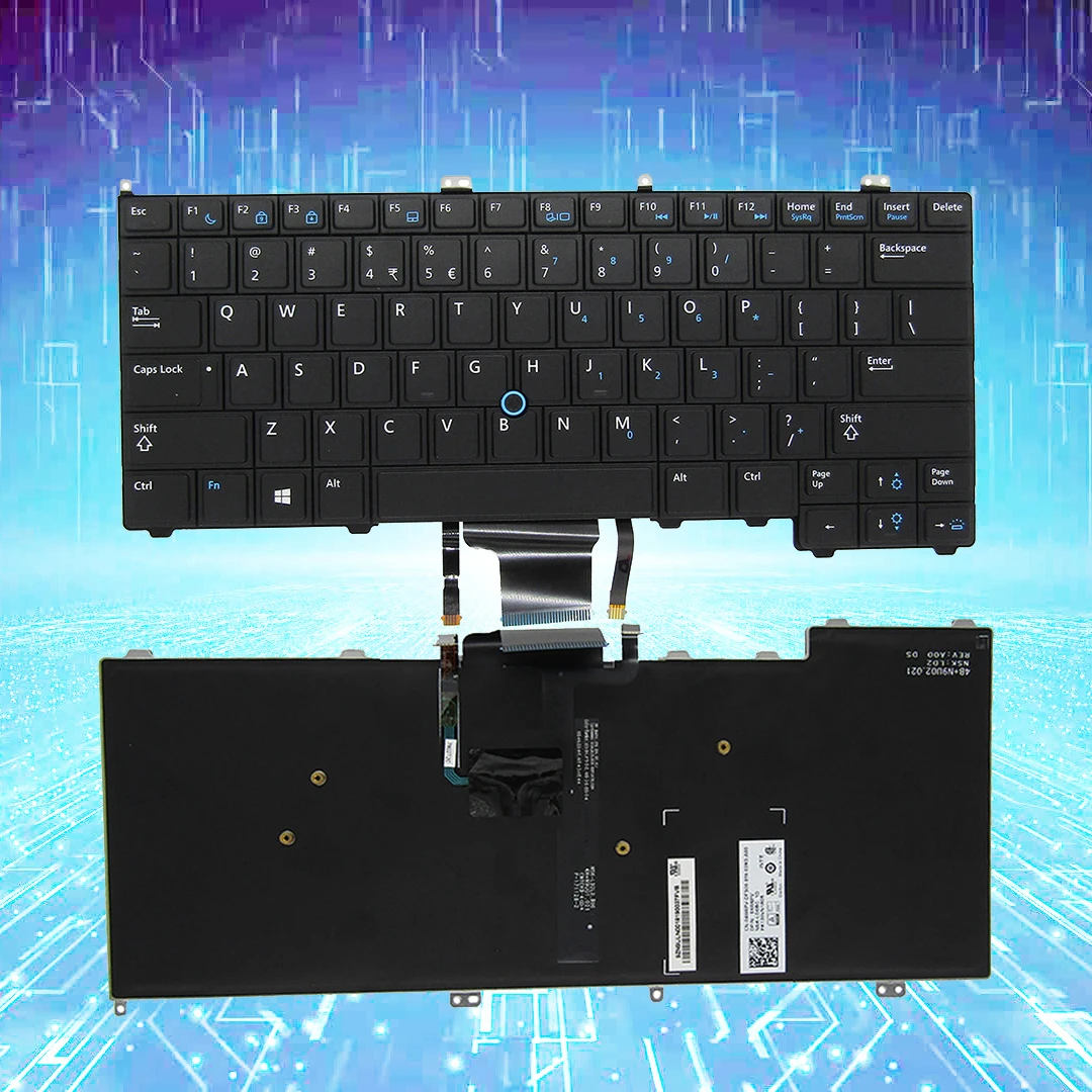 

Новая Оригинальная клавиатура с подсветкой для ноутбука DELL latitude 12 7000 E7440 E7420 E7240 0VMWHR 08T94M 04W6PV 0115T5 0RXKD2
