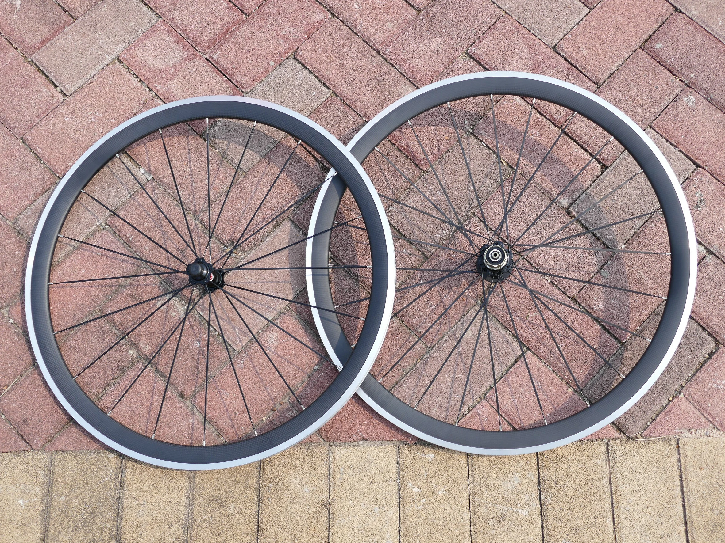 1 пара: 3K UD полностью углеродное волокно Матовая Глянцевая шоссейная