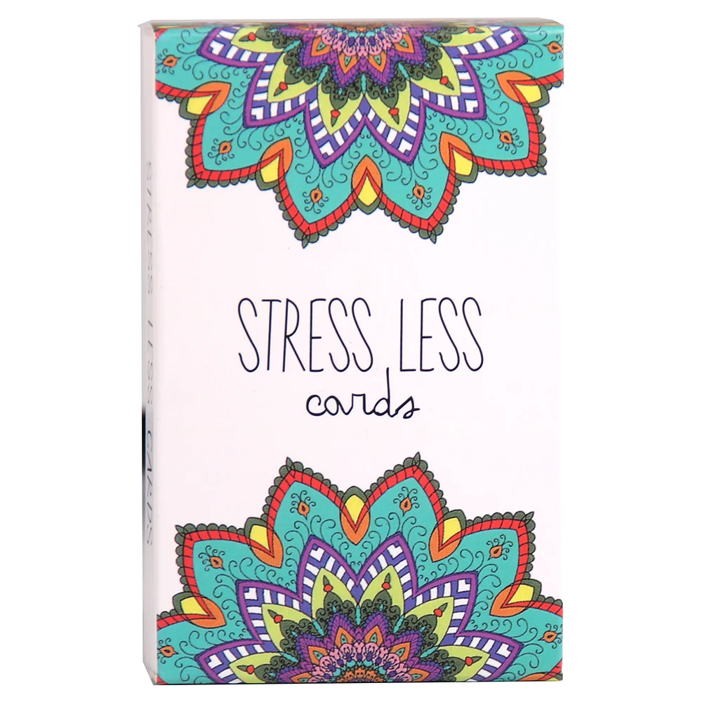 

Stress Less Oracle Cards Decks Divination Cards Game for Family Party Game