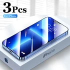 Защитное стекло для iPhone 13, 12, 11 Pro, XS Max, XR, X, 3 шт.