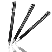 universal fiber stylus 2 in 1 disc stylus pen mesh fiber tip series precision touch screen pens for all capacitive touch screens