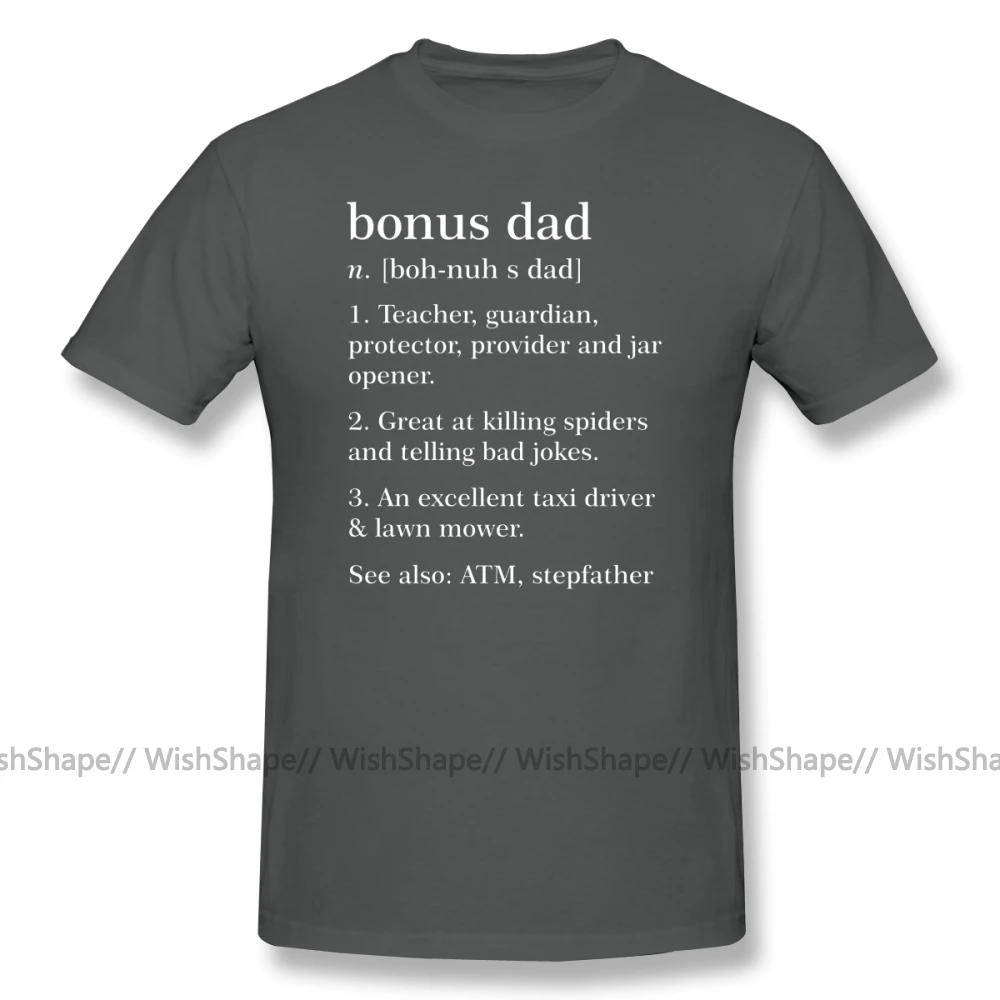 Футболка с надписью Best Bonus Dad забавная футболка надписями подарок для отца