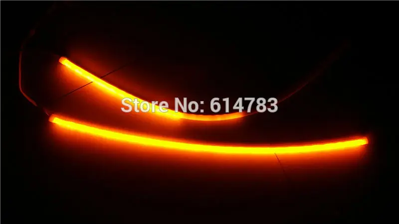 Гибкая Двухцветная светодиодная лента белый + янтарный свет 60 см/45 см/30 см с