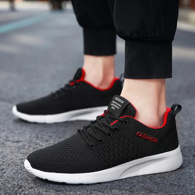 

2020 Hot Running Shoes New Arrival Men Shoes Breathable Sneakers Light Weight Lace Up Comfortable Jogging Shoes Made In China