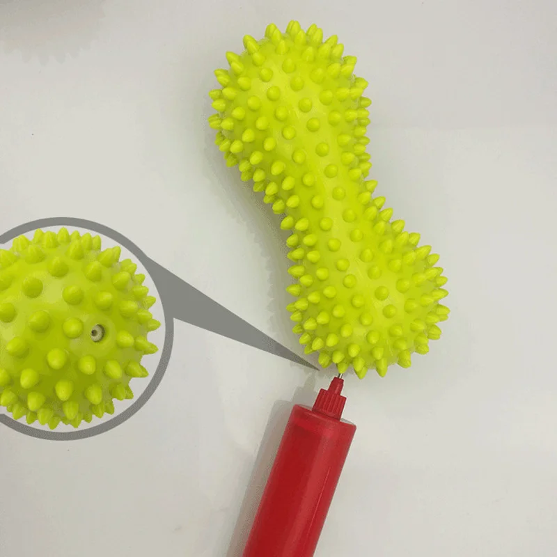 Арахисовый Массажный мяч из ПВХ Spiky Sport фитнес снятие боли в руках ногах Йога