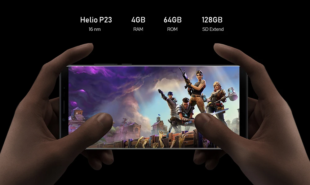 Cubot X19 Android 8,1 Helio P23 восьмиядерный смартфон 4 Гб+ 64 Гб 5,9" 2160*1080 двойная камера 16 МП FHD+ Face ID 4000 мАч большая батарея
