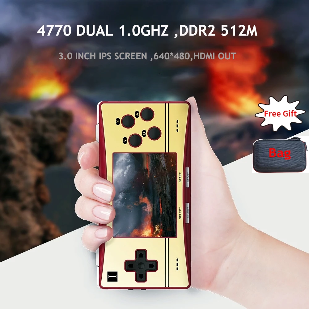 

Anbernic New RG300X Retro Portable Game Console Min Video Game Player For PS1 Games Support HD Out Built In 5000 Games Kids Gift