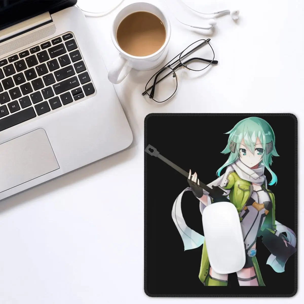 Меч искусство онлайн Asuna SAO если Новинка Коврик для мыши Lockedge Настольный коврик из