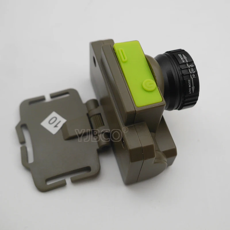 Светодиодный светильник CREE XPE + COB с зумом и аккумулятором 18650|Налобные LED-фонари| |