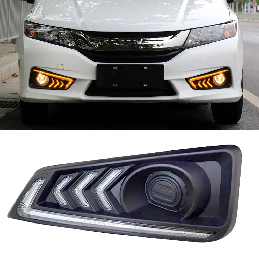 CSCSNL 1 комплект светодиодные противотуманные фары светильник для honda city 2015 2016